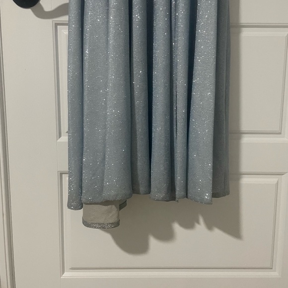 Light blue sparkle prom dress - Picture 9 of 9